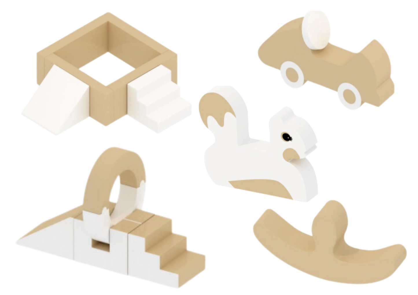 Petite Deluxe Beige Package