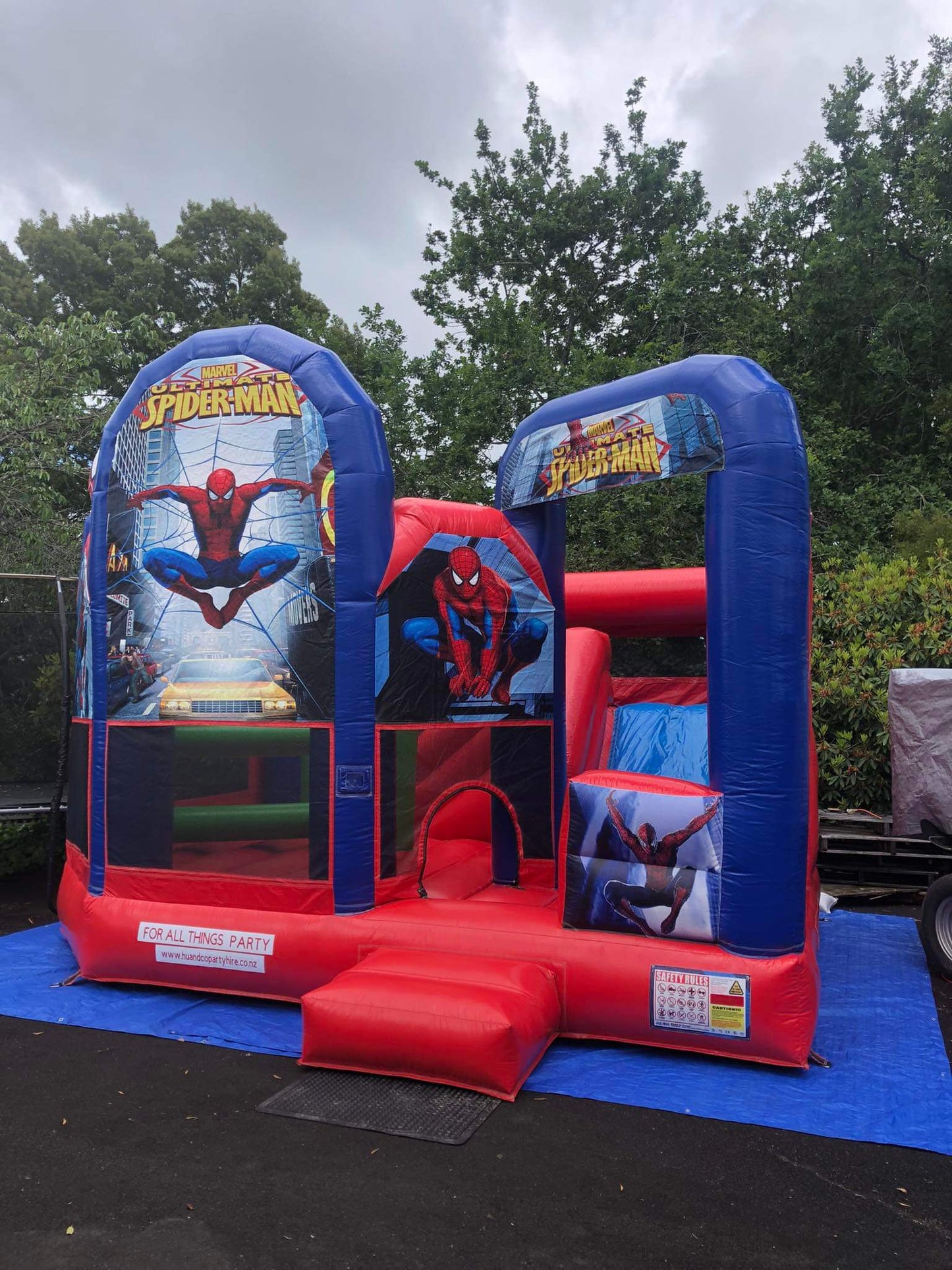 Spiderman Bouncy Castle