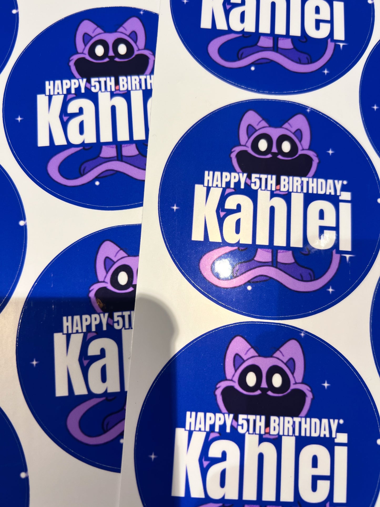 Personlised Sticker Sheets