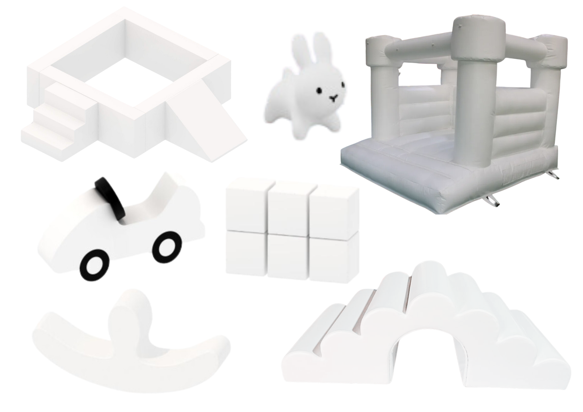 Toddler soft play and bounce house rental for events