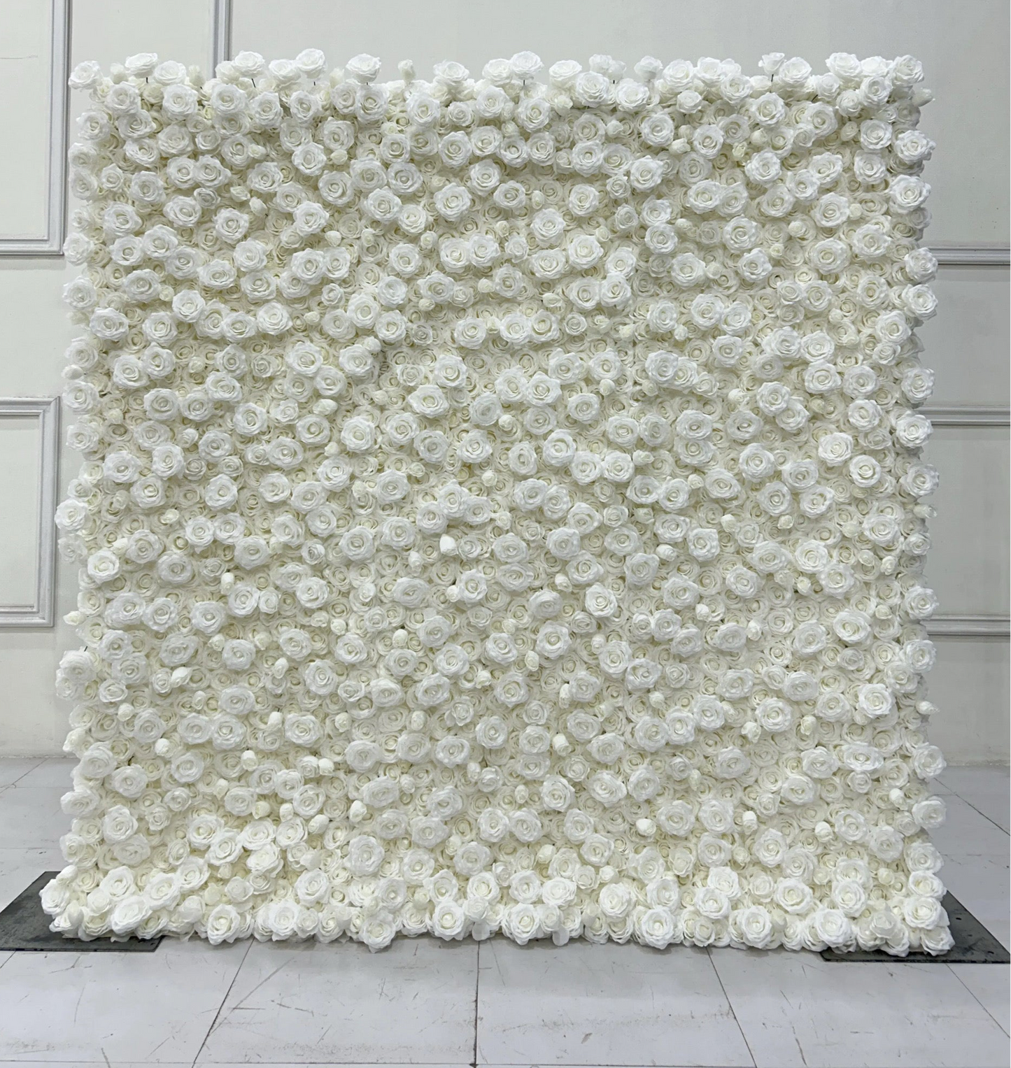 White Flower Wall