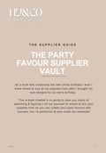 Party Favour Supplier Ebook